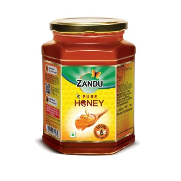 Zandu Pure Honey || 100% Pure || No Added Sugar & Adulteration, 1KG