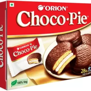 ORION Choco Pie Chocolate Coated Soft Biscuit Cream Filled Biscuit (Cream Biscuit)  (336 g)